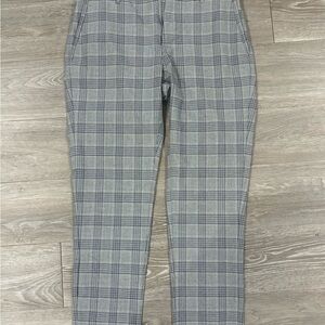 Zara Men's Gray Checkered Dress Pants
